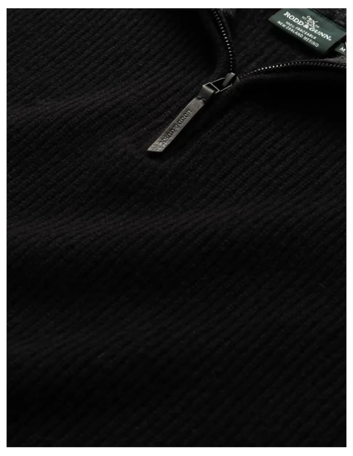 Rodd & Gunn Robbies Road Knit in Noir