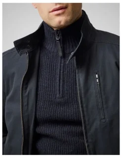 Rodd & Gunn Robbies Road Knit Sweater in Midnight