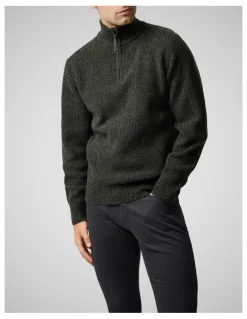 Rodd & Gunn Robbies Road Knit Sweater in Jungle