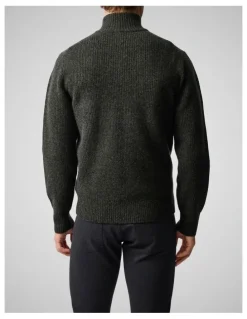 Rodd & Gunn Robbies Road Knit Sweater in Jungle