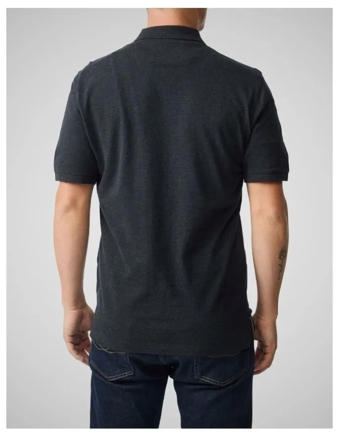 Rodd & Gunn The Gunn Original Fit Polo in Charcoal