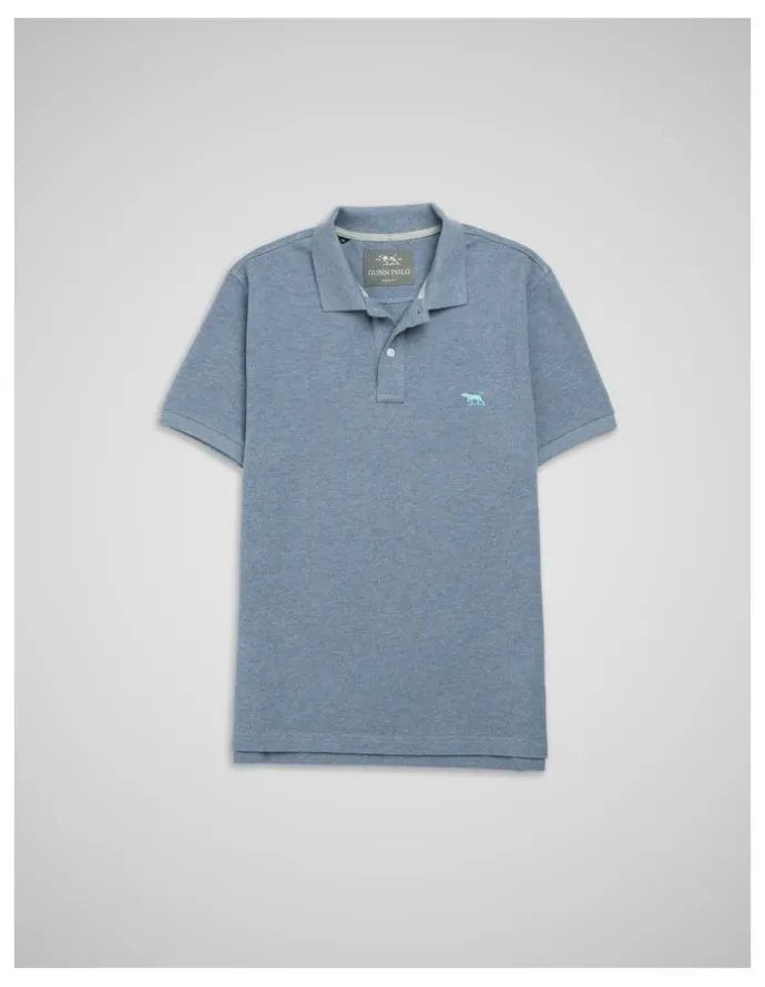 Rodd & Gunn The Gunn Sports Fit Polo in Steel Blue