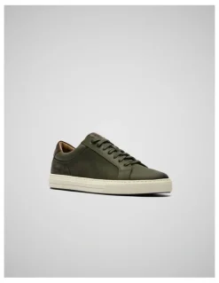 Rodd & Gunn Transit Sneaker in Dark Olive