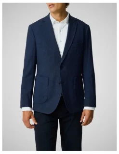 Rodd & Gunn Willow Flat Sports Fit Jacket in Indigo