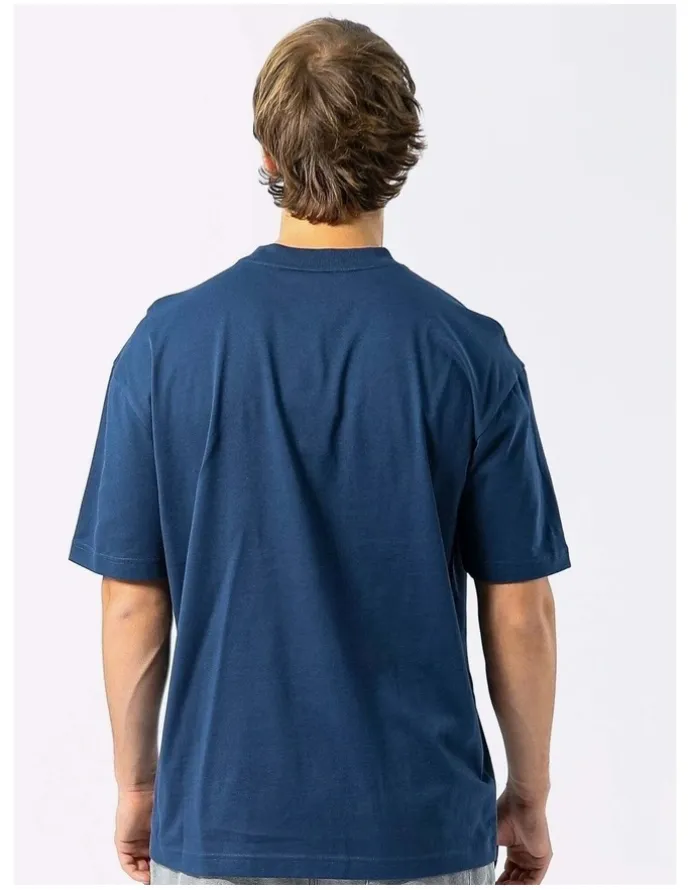 Russell Athletic Big Arch 2 Tone Mens Tee - Faded Navy
