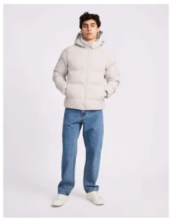 Russell Athletic Bronx Mens Puffer Jacket - Antarctica