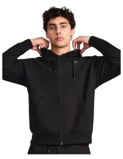 Russell Athletic Brooklyn Men's Zip Through Hoodie - Black