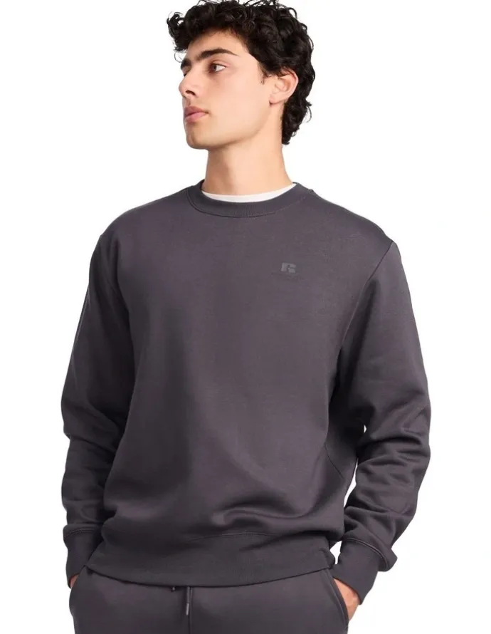 Russell Athletic Brooklyn Men's Quarter Zip - Steel