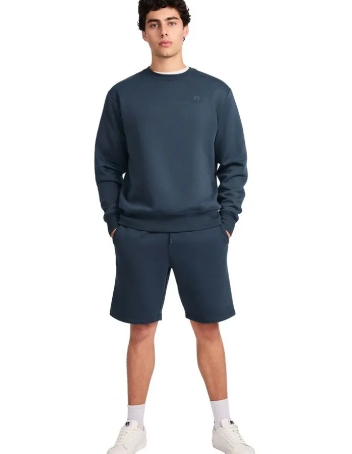 Russell Athletic Brooklyn Men's Quarter Zip - Deep Teal