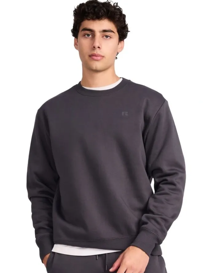 Russell Athletic Brooklyn Men's Crew - Steel
