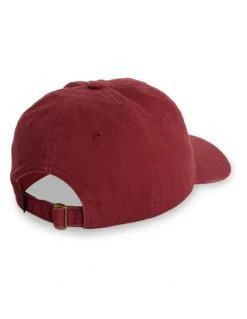 RVCA Dad Cap in Red