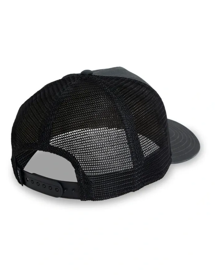 RVCA Dayshift Canvas Trucker Cap in Black