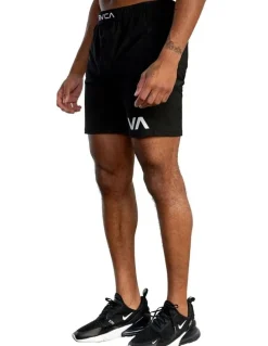 RVCA Grappler Short 17 in Black