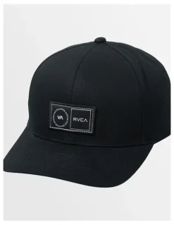 RVCA Platform Snapback Cap in Black