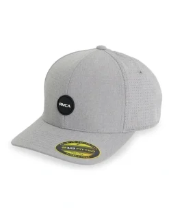RVCA Seasons Flexfit Cap in Grey