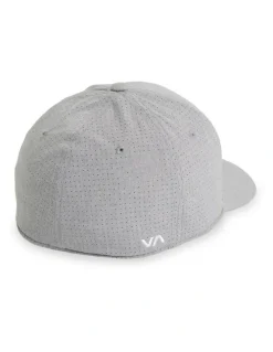 RVCA Seasons Flexfit Cap in Grey