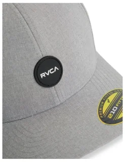 RVCA Seasons Flexfit Cap in Grey