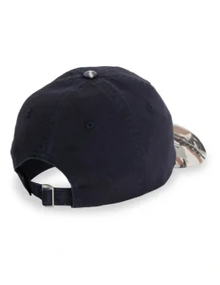RVCA Seeing Stars Snapback Cap in Navy