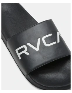 RVCA Sport Slide in Black/White