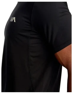 RVCA Sport Vent Short Sleeve T-Shirt Black