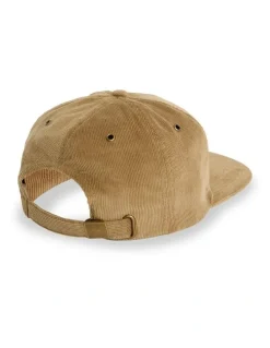 RVCA Standard Script 5 Panel Cap in Coyote