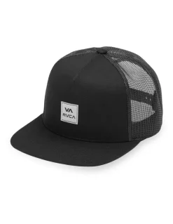 RVCA VA ATW Trucker Cap in Black