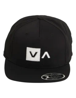 RVCA Va Commonwealth Deluxe Cap in Black