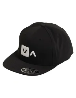 RVCA Va Commonwealth Deluxe Cap in Black