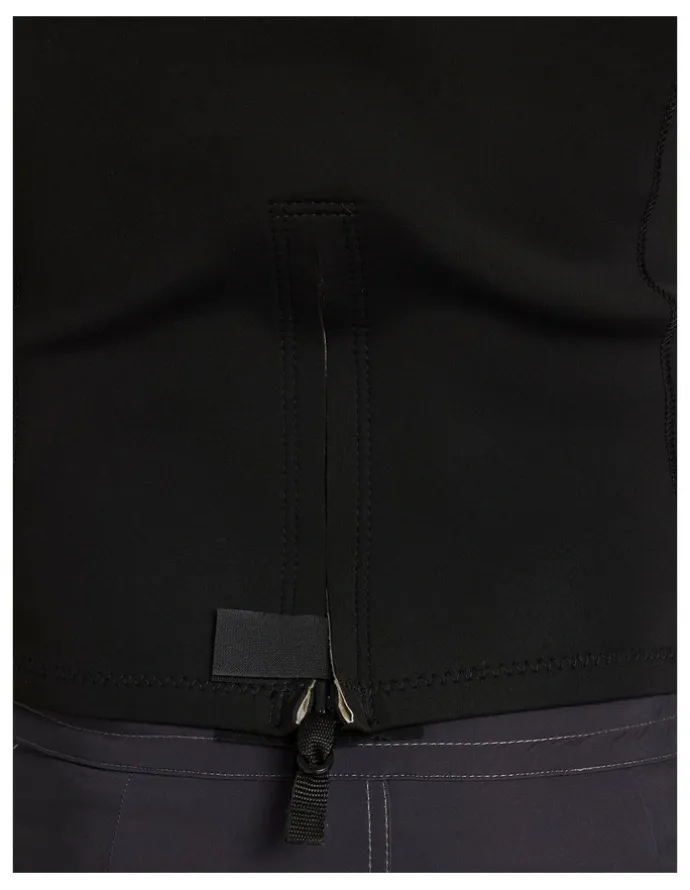 RVCA Balance Back Zip Wetsuit Jacket in Black