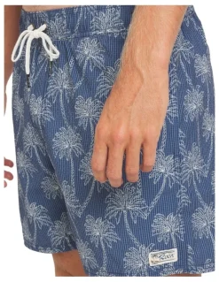RVCA Exotica Elastic 2 16 Inch Swim Shorts in Blue
