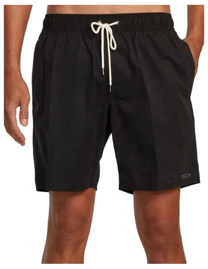 RVCA Opposites Elastic 2 Shorts in Black