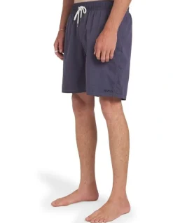 RVCA Opposites Elastic 2 Shorts in Blue