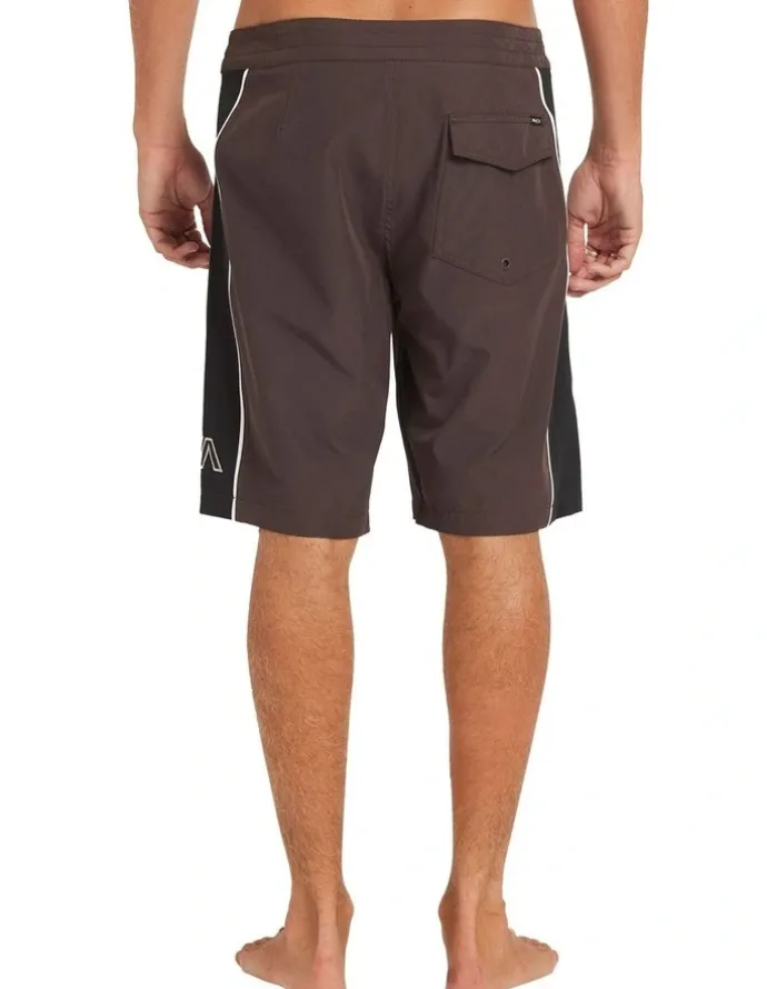 RVCA Retract Boardshorts 20 Inch in Brown