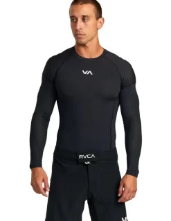 RVCA Sport Long Sleeve Rashguard in Black