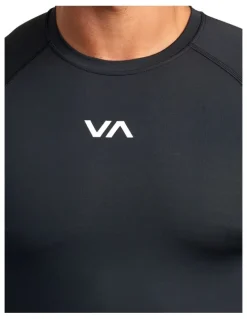 RVCA Sport Long Sleeve Rashguard in Black