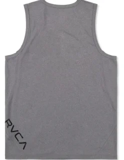 RVCA Sport Vent Muscle in Heather Grey