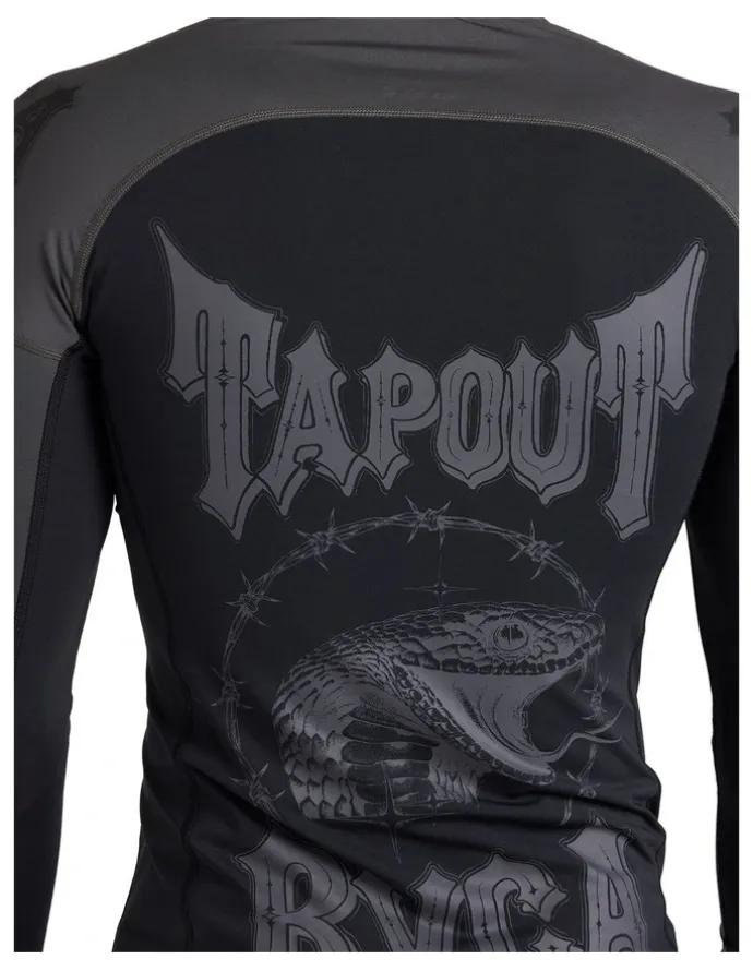 RVCA Tapout Long Sleeve Rashguard in Black