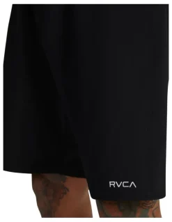 RVCA VA Trunk Solid Boardshorts in Black