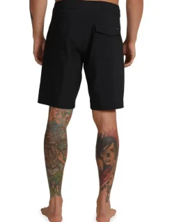 RVCA VA Trunk Solid Boardshorts in Black