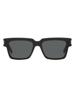 Saint Laurent Saint Laurent SL 732 Vadim Acetate Sunglasses in Black