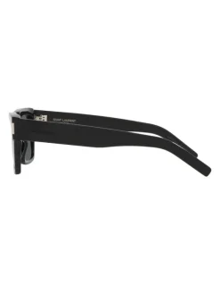 Saint Laurent Saint Laurent SL 732 Vadim Acetate Sunglasses in Black
