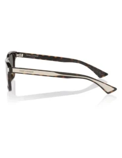 Saint Laurent Saint Laurent Sl 879 Acetate Sunglasses in Tortoise
