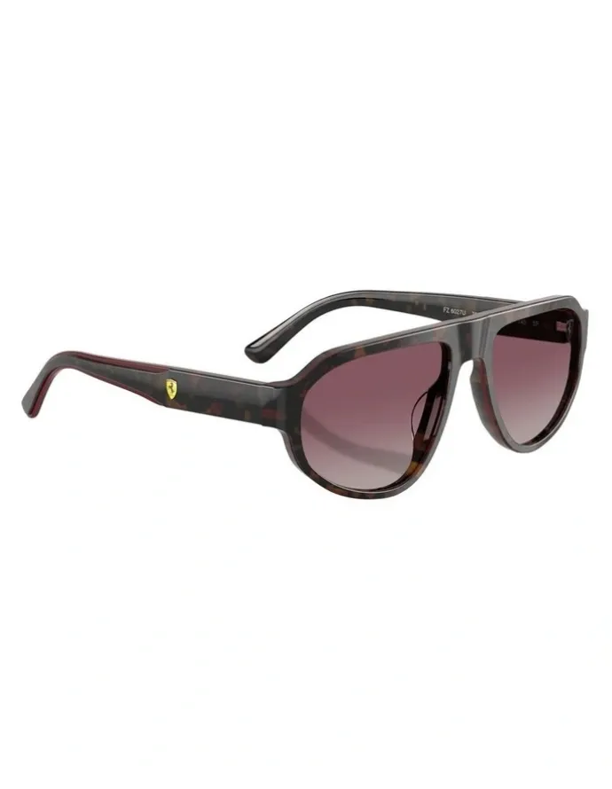 Scuderia Ferrari Acetate Polarised Sunglasses in Tortoise