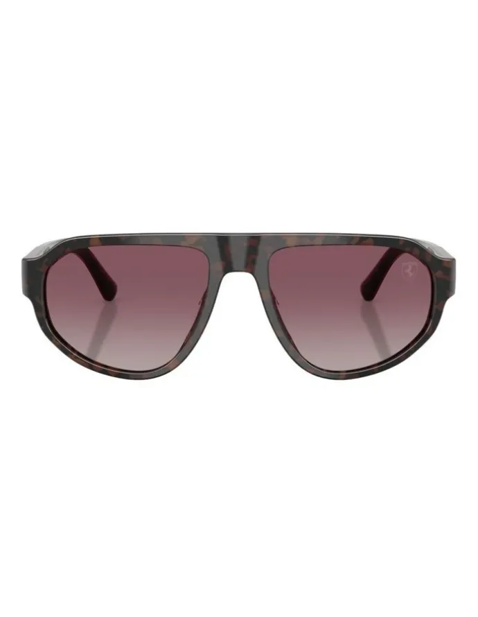 Scuderia Ferrari Acetate Polarised Sunglasses in Tortoise
