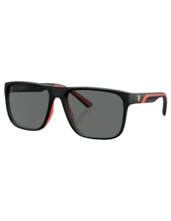 Scuderia Ferrari FZ6002U Polarised Sunglasses in Black