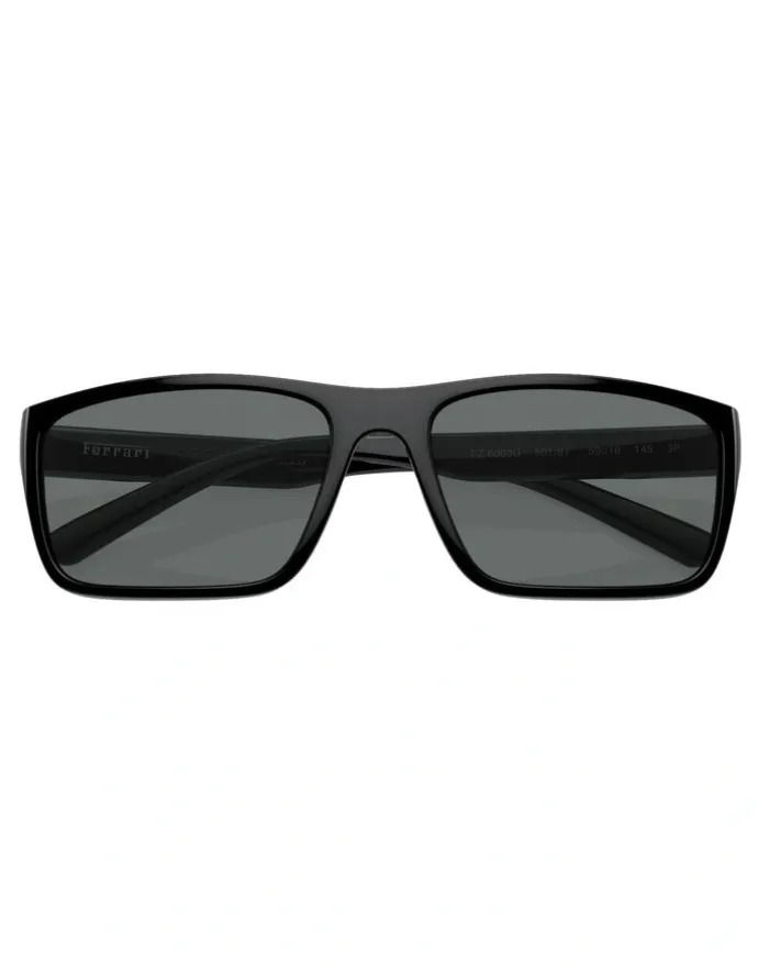 Scuderia Ferrari FZ6003U Polarised Sunglasses in Black
