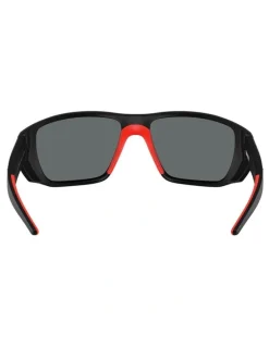 Scuderia Ferrari Injected Polarised Sunglasses in Black