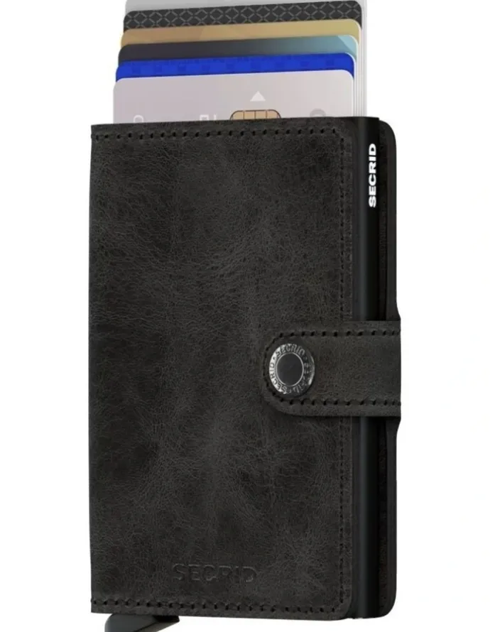 Secrid Miniwallet in Vintage Black