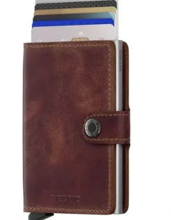 Secrid Miniwallet in Vintage Brown