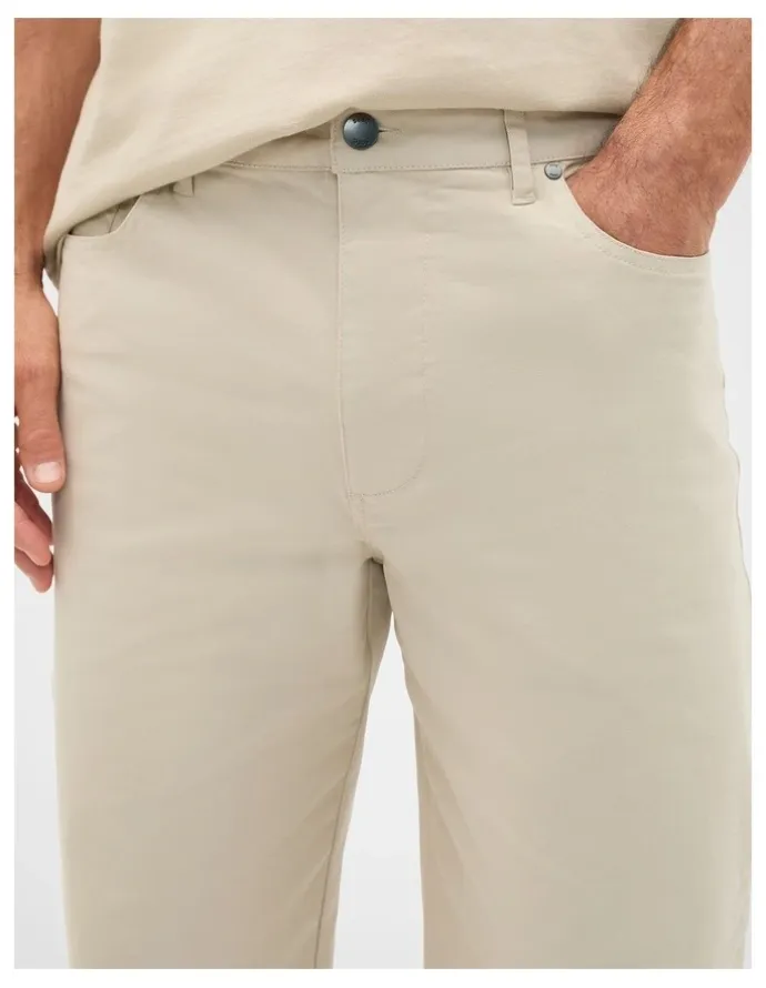 Seed Heritage 5 Pocket Pant in Cool Stone
